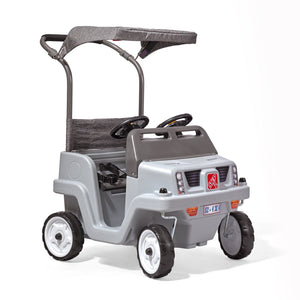 Step2 Side By Side Push Around Suv (Gray) | Kids Ride-On Toy - Ride-On Toys