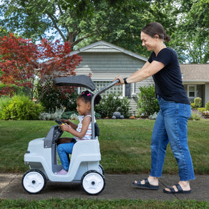 Step2 Side By Side Push Around Suv (Gray) | Kids Ride-On Toy - Ride-On Toys