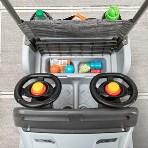 Step2 Side By Side Push Around Suv (Gray) | Kids Ride-On Toy - Ride-On Toys