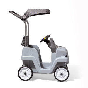 Step2 Side By Side Push Around Suv (Gray) | Kids Ride-On Toy - Ride-On Toys