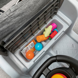 Step2 Side By Side Push Around Suv (Gray) | Kids Ride-On Toy - Ride-On Toys
