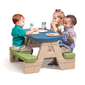 Step2 Sit & Play Picnic Table With Umbrella | Kids Picnic Table - Picnic Table