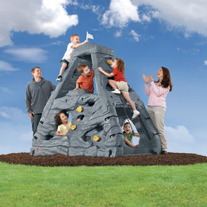 Step2 Skyward Summit - Gray | Kids Climbing Playset - Climber, Slide & Swing