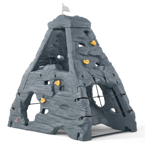 Step2 Skyward Summit - Gray | Kids Climbing Playset - Climber, Slide & Swing