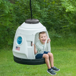 Step2 SPACE CAPSULE SWING | Kids Outdoor Swing - Baby Swings
