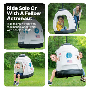 Step2 SPACE CAPSULE SWING | Kids Outdoor Swing - Baby Swings