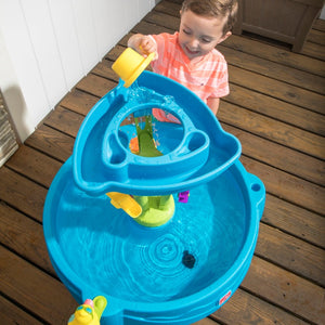 Step2 Summer Showers Splash Tower Water Table | Kids Water Table - Beach & Outdoor Accessories