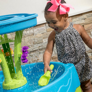 Step2 Summer Showers Splash Tower Water Table | Kids Water Table - Beach & Outdoor Accessories