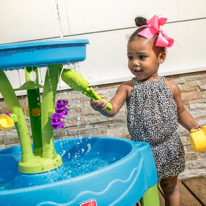 Step2 Summer Showers Splash Tower Water Table | Kids Water Table - Beach & Outdoor Accessories