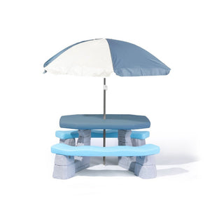 Step2 Sun & Fun Picnic Table With Umbrella | Kids Picnic Table - Picnic Table
