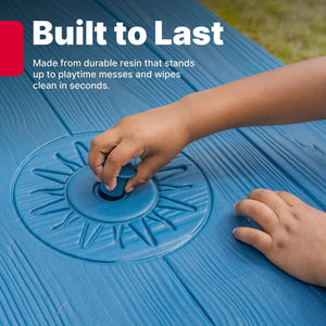 Step2 Sun & Fun Picnic Table With Umbrella | Kids Picnic Table - Picnic Table