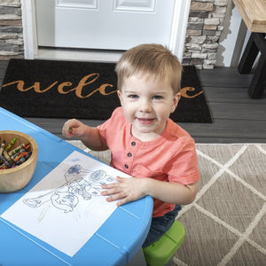 Step2 Sun & Shade Picnic Table with Umbrella | Kids Picnic Table - Picnic Table