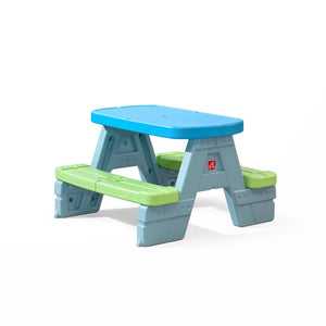Step2 Sun & Shade Picnic Table with Umbrella | Kids Picnic Table - Picnic Table