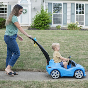 Step2 Supercar Toddler Push Car | Steering, Horn & Storage - Toddler Push Car / Kids Ride-On Toy