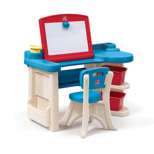 Step2 The Studio Art Desk | Kids Art Desk & Easel - Art Desk & Easel