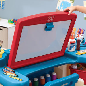 Step2 The Studio Art Desk | Kids Art Desk & Easel - Art Desk & Easel