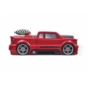 Step2 Turbocharged Twin Truck Bed | Kids Toy Truck Bed - Children Furniture