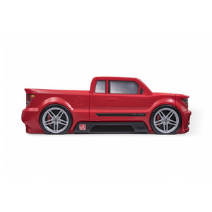 Step2 Turbocharged Twin Truck Bed | Kids Toy Truck Bed - Children Furniture