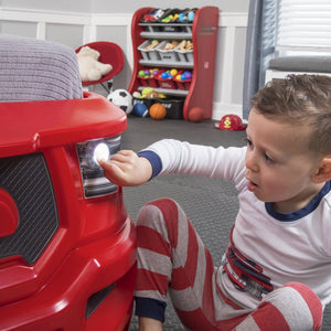 Step2 Turbocharged Twin Truck Bed | Kids Toy Truck Bed - Children Furniture