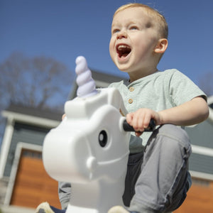 Step2 Unicorn Up & Down Roller Coaster | Kids Ride-On Coaster - Ride On