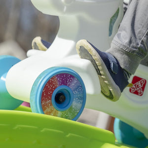 Step2 Unicorn Up & Down Roller Coaster | Kids Ride-On Coaster - Ride On