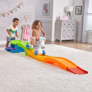 Step2 Unicorn Up & Down Roller Coaster | Kids Ride-On Coaster - Ride On