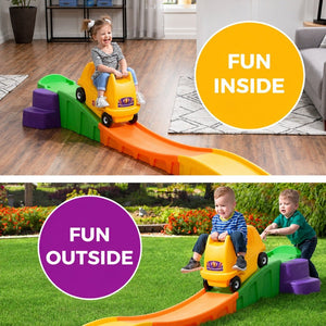 Step2 Up & Down Roller Coaster | Kids Ride-On Coaster - Kids’ Ride-On Roller Coaster Toy