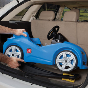 Step2 Whisper Ride Cruiser Toddler Push Car Blue - Push Ride on Car
