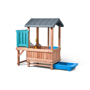 Step2 Woodland Adventure Playhouse & Slide | Kids Playhouse - Baby Swings