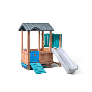 Step2 Woodland Adventure Playhouse & Slide | Kids Playhouse - Baby Swings