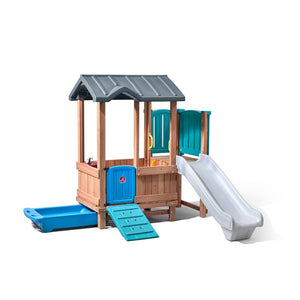 Step2 Woodland Adventure Playhouse & Slide | Kids Playhouse - Baby Swings