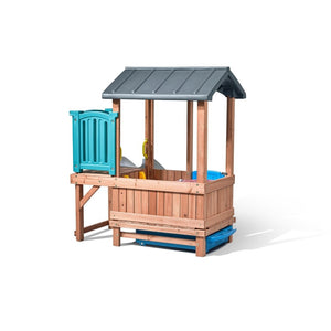 Step2 Woodland Adventure Playhouse & Slide | Kids Playhouse - Baby Swings