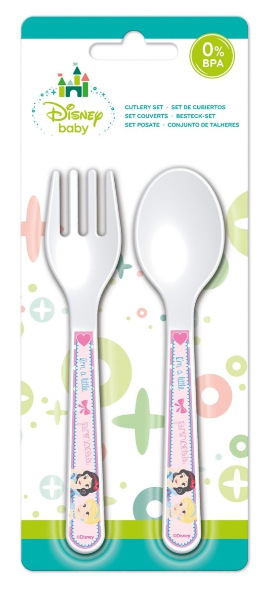 Stor 2 Pcs Cutlery Baby Set - Little Princess - 30717