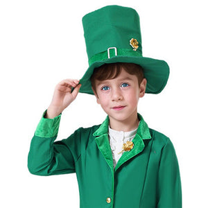 St.Patricks Day costume for Boys,Kids Halloween Costume Dress Up - 4 - 6 Years Halloween