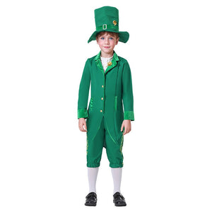 St.Patricks Day costume for Boys,Kids Halloween Costume Dress Up - 4 - 6 Years Halloween