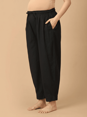 Street Ink Maternity Lounge Pants - Black Maternity Bottoms