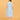 Back view of blue and white striped sleeveless maternity dress with relaxed gathered silhouette.