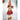 Striped Frock Reindeer Christmas Festive Door Hanger Christmas décor - 