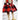 Striped Frock Reindeer Christmas Festive Door Hanger Christmas décor - 