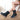 Stunning Black & Orange Zipper Women Winter / Snow Boots - Little Surprise BoxStunning Black & Orange Zipper Women Winter / Snow Boots