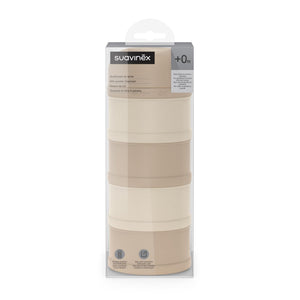 Suavinex Milk Power Dispenser Set Plastic Birth to 18M - Beige Baby Feeding Essentials