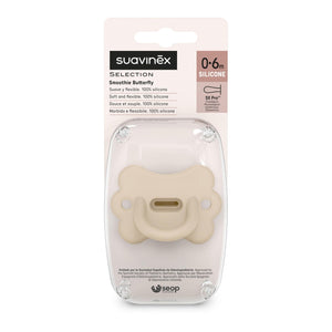 Suavinex Pacifier Silicone Birth to 6m - Beige Pacifiers