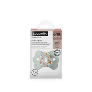 Suavinex Pacifier Silicone Birth to 6M pack of 1 - Blue Pacifiers, Teethers & Rattles
