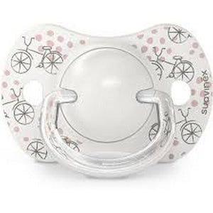 Suavinex Pacifier Silicone Birth to 6M Pack of 2 - Baby Pink Pacifiers, Teethers & Rattles