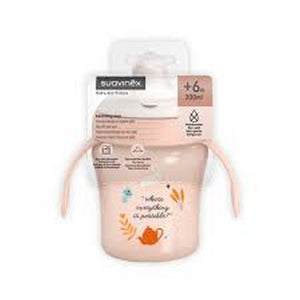 Suavinex Sipper 6M to 18M - Pink Baby Cups & Sippers