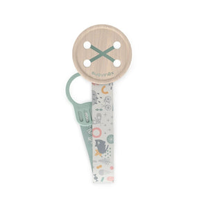 Suavinex Soother Clip A Walk Green Birth to 18M - Pacifier Accessories