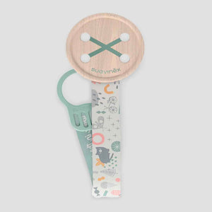 Suavinex Soother Clip A Walk Green Birth to 18M - Pacifier Accessories
