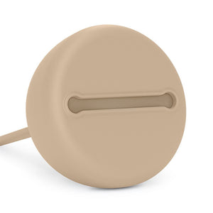 Suavinex Soother Holder Silicone Birth to 18m - Beige Pacifier Accessories