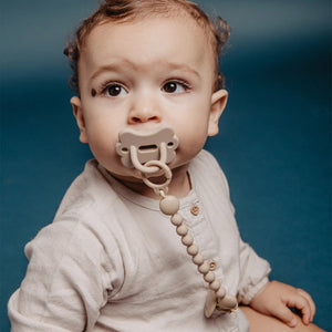 Suavinex Soother/Pacifier Clip Silicone Birth to 18m - Green Baby Soothers