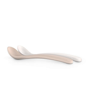 Suavinex Spoon Set Silicone 6M to 18M - Pink Baby Feeding Sets & Utensils